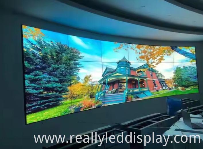 LCD Indoor videowall monitor advertising display